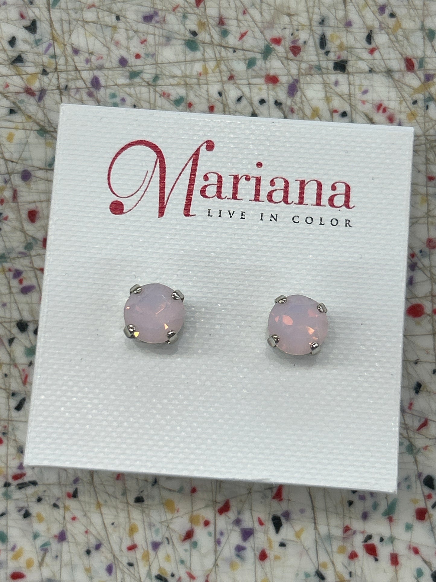 MARIANA EARRINGS - SLVR - ASST LG STUDS
