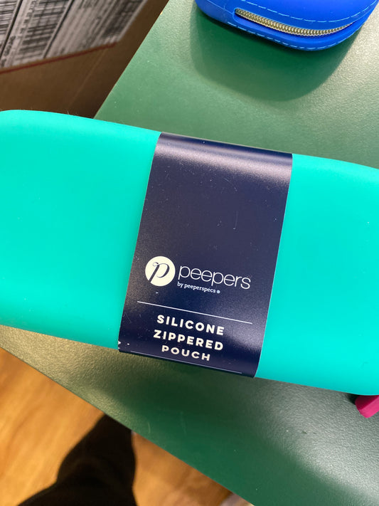 SILICONE EYEWEAR CASE - TURQUOISE - Pharm Favorites by Economy Pharmacy