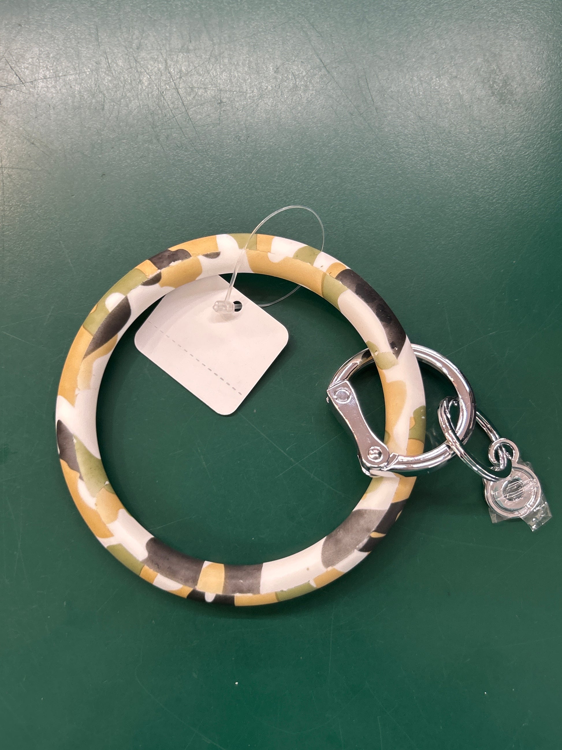 CAMO PRINT SILICONE BIG O KEY RING - Pharm Favorites by Economy Pharmacy