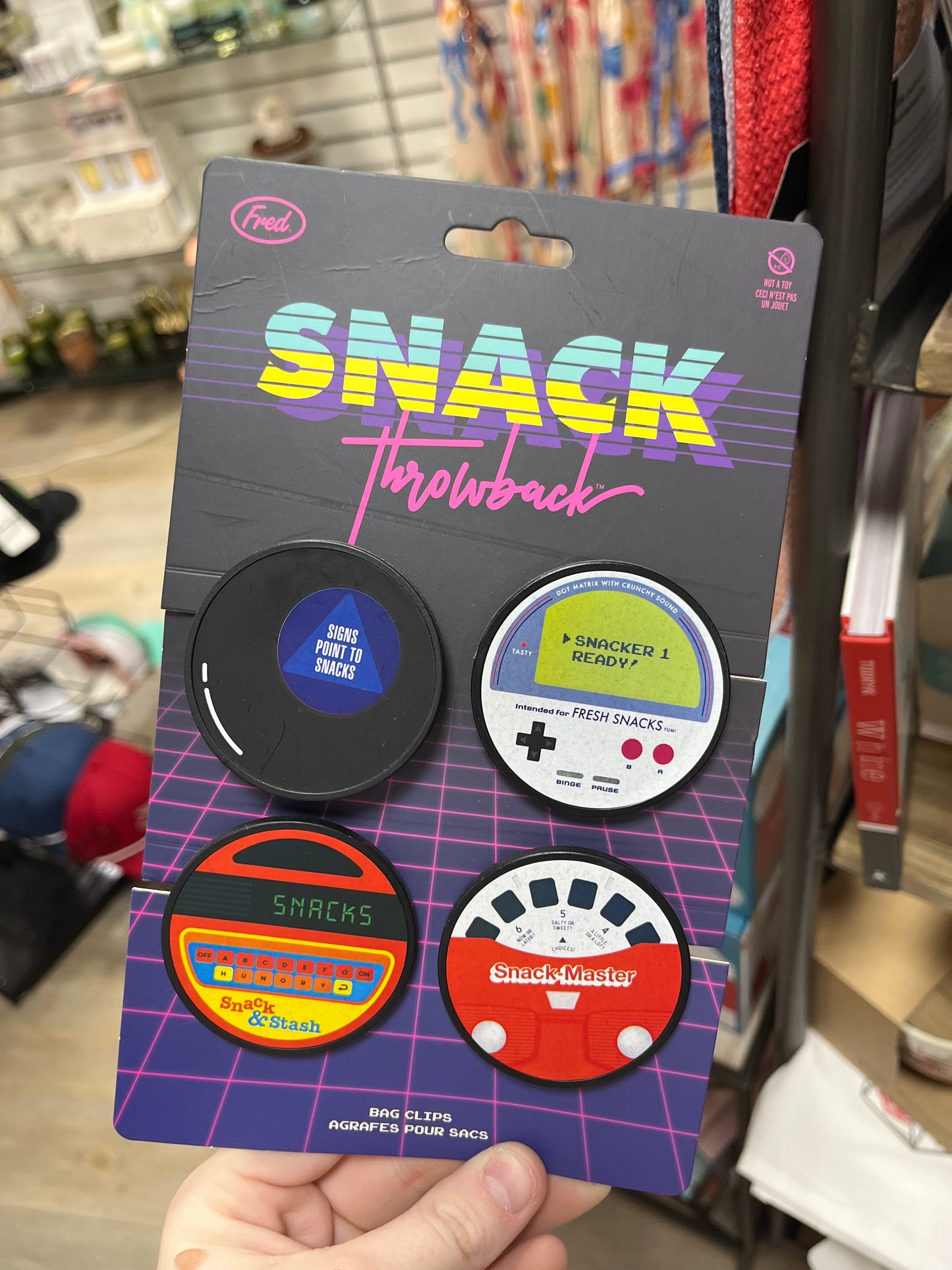 SNACK THROWBACK BAG CLIPS
