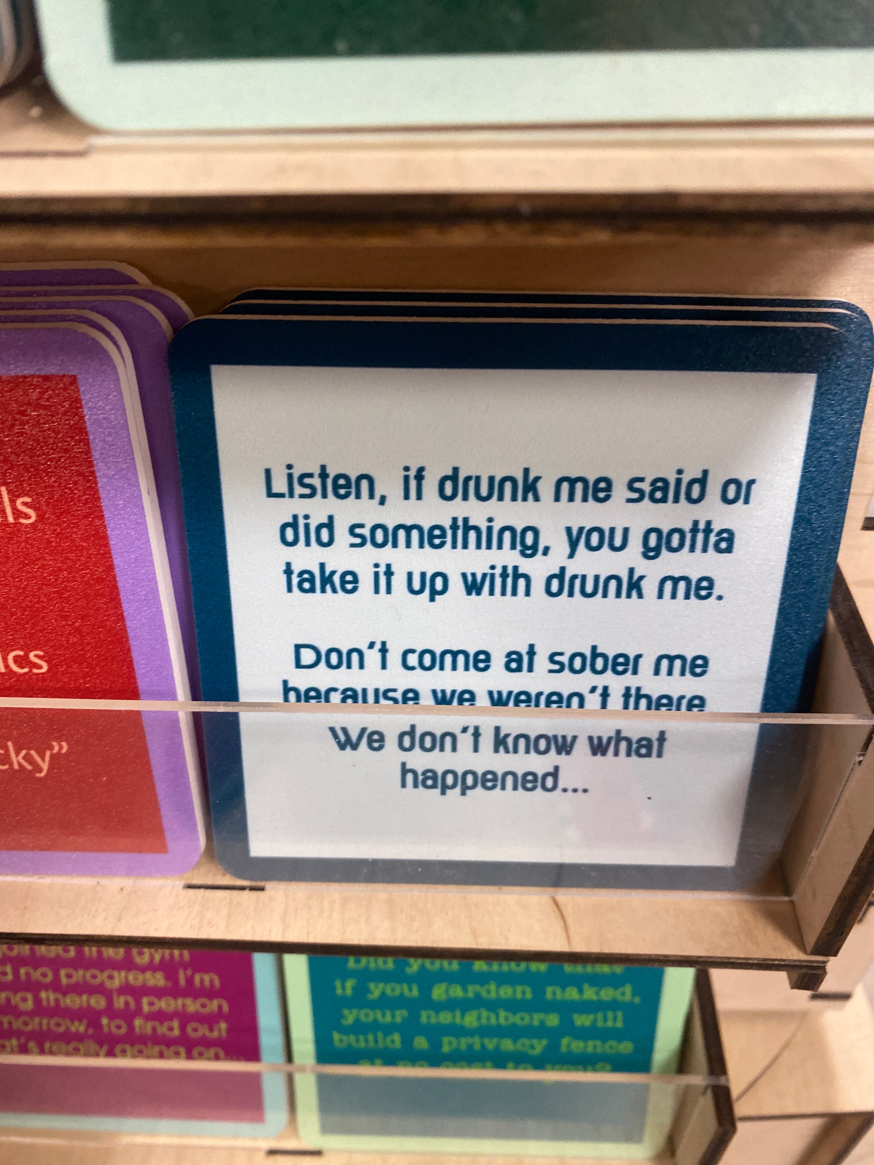 COASTER - DRUNK ME