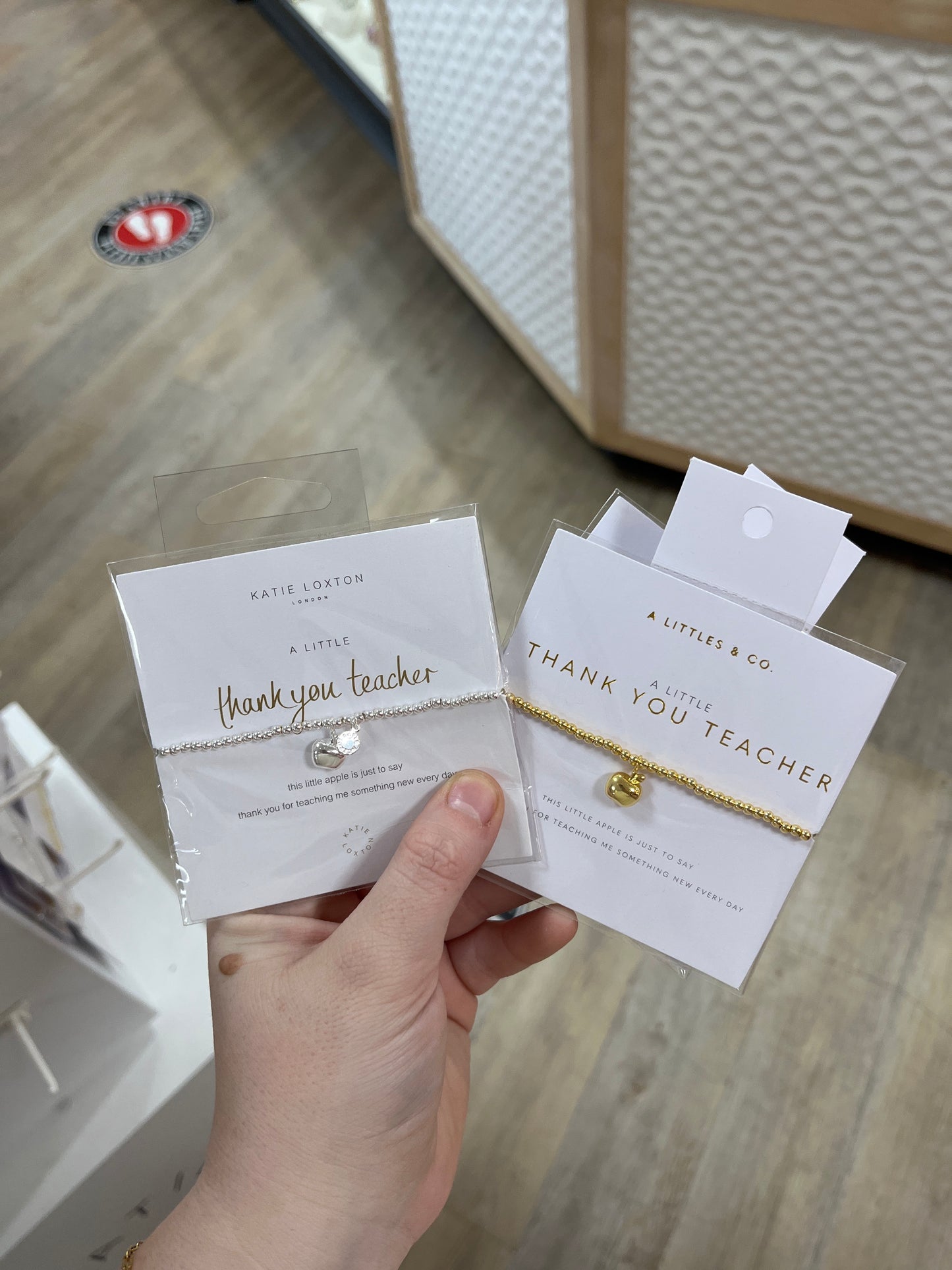 A LITTLE THANK YOU TEACHER BRACELET