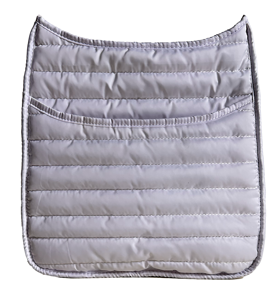 Everly Quilted Puffy Messenger-ASSORTED
