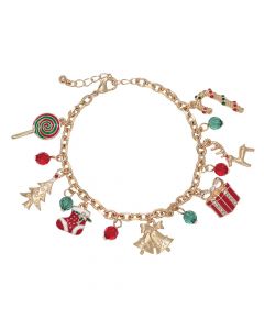 FESTIVE HOLIDAY CHARM - GOLD