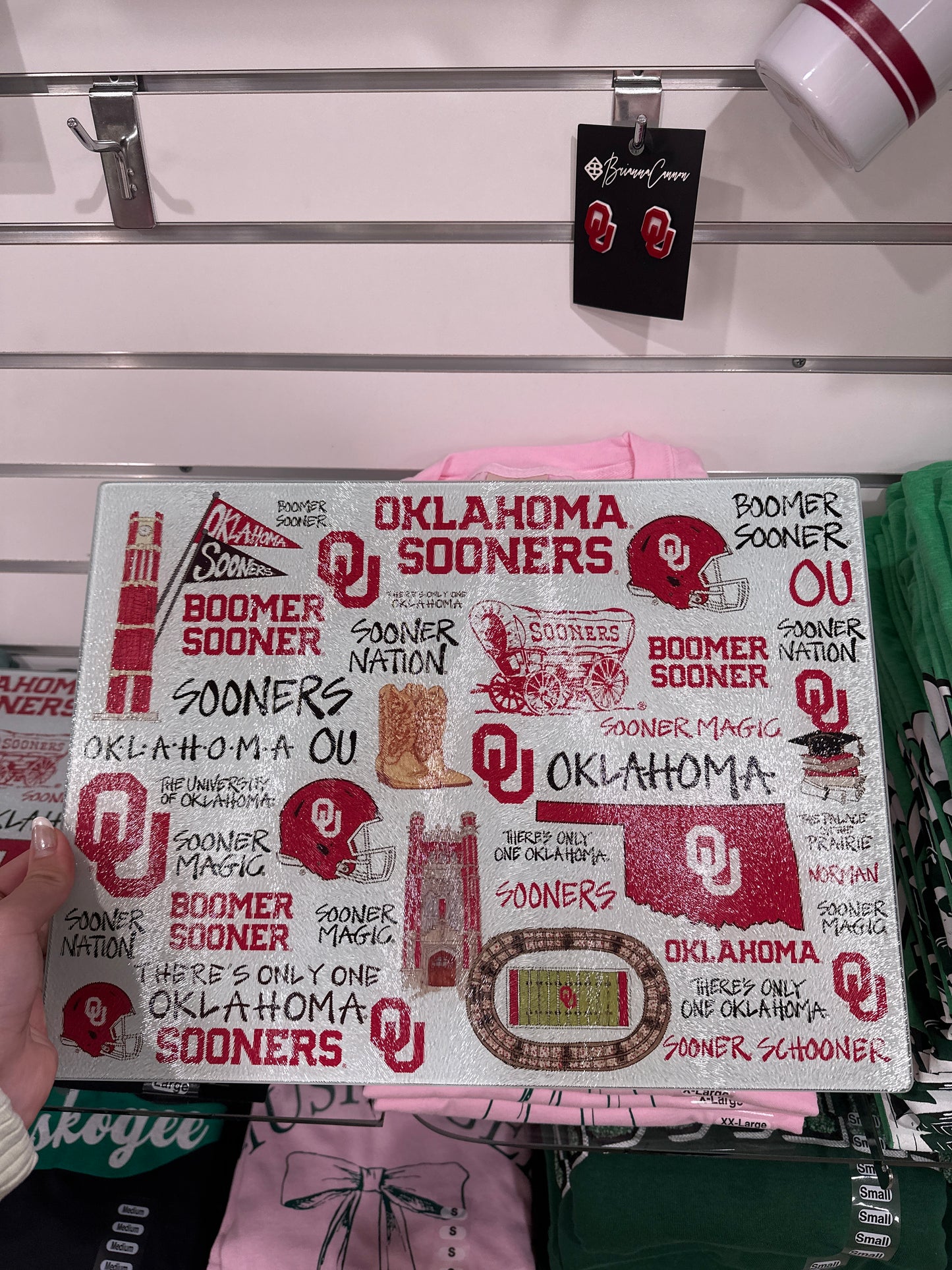 TEMPERED GLASS CUTTING BOARD - OU - Pharm Favorites by Economy Pharmacy