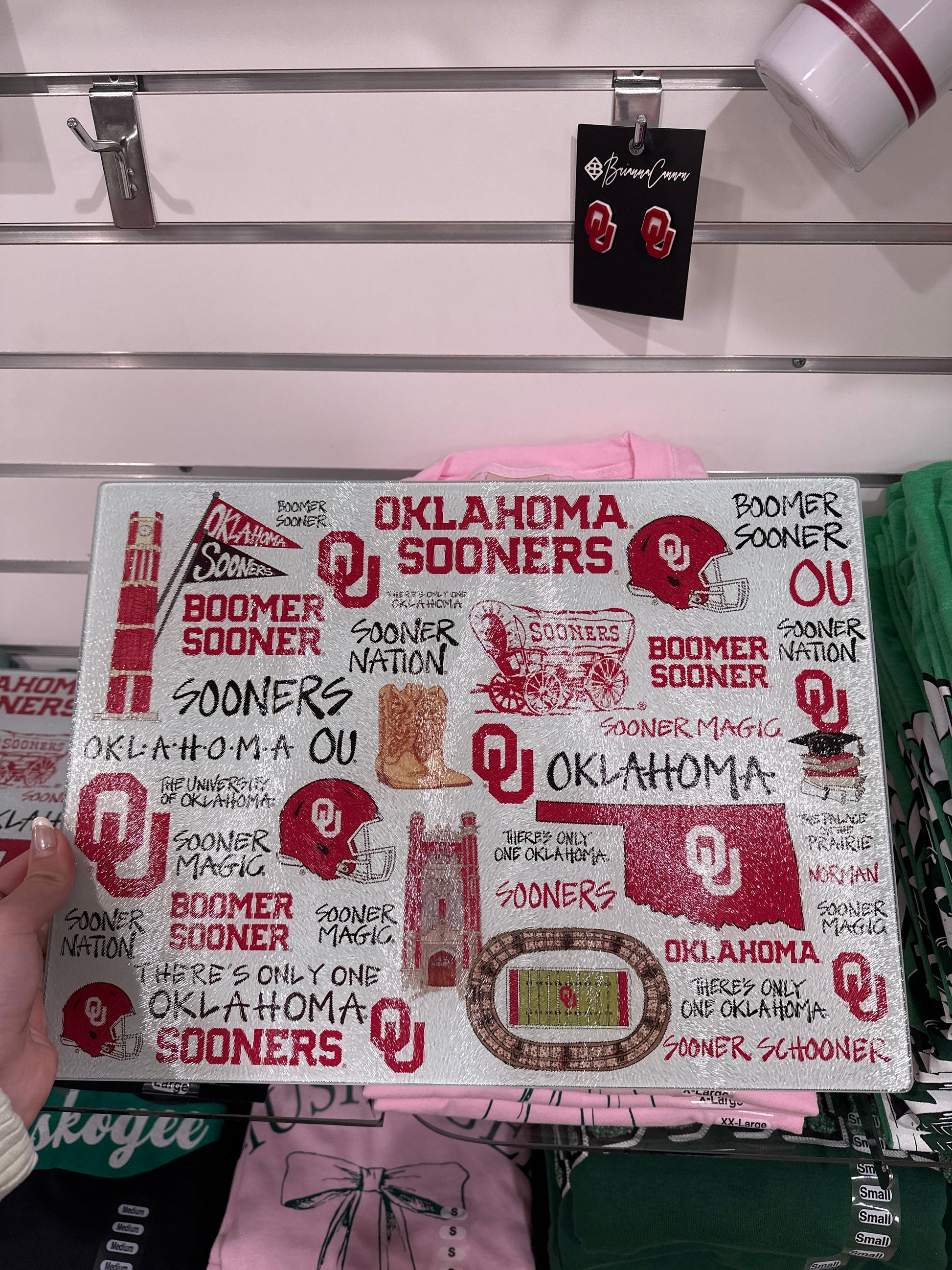 TEMPERED GLASS CUTTING BOARD - OU - Pharm Favorites by Economy Pharmacy