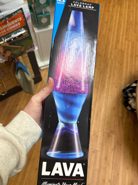 GLITTER LAVA LAMP