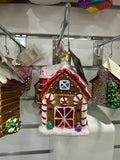 CHRISTMAS ORNAMENT - GINGERBREAD BARN