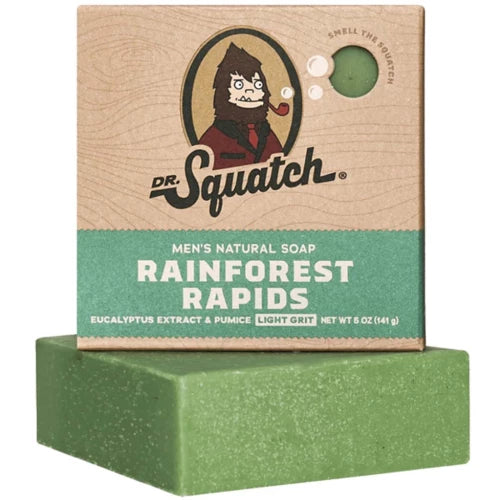 DR SQUATCH BAR SOAP - RAINFOREST RAPIDS