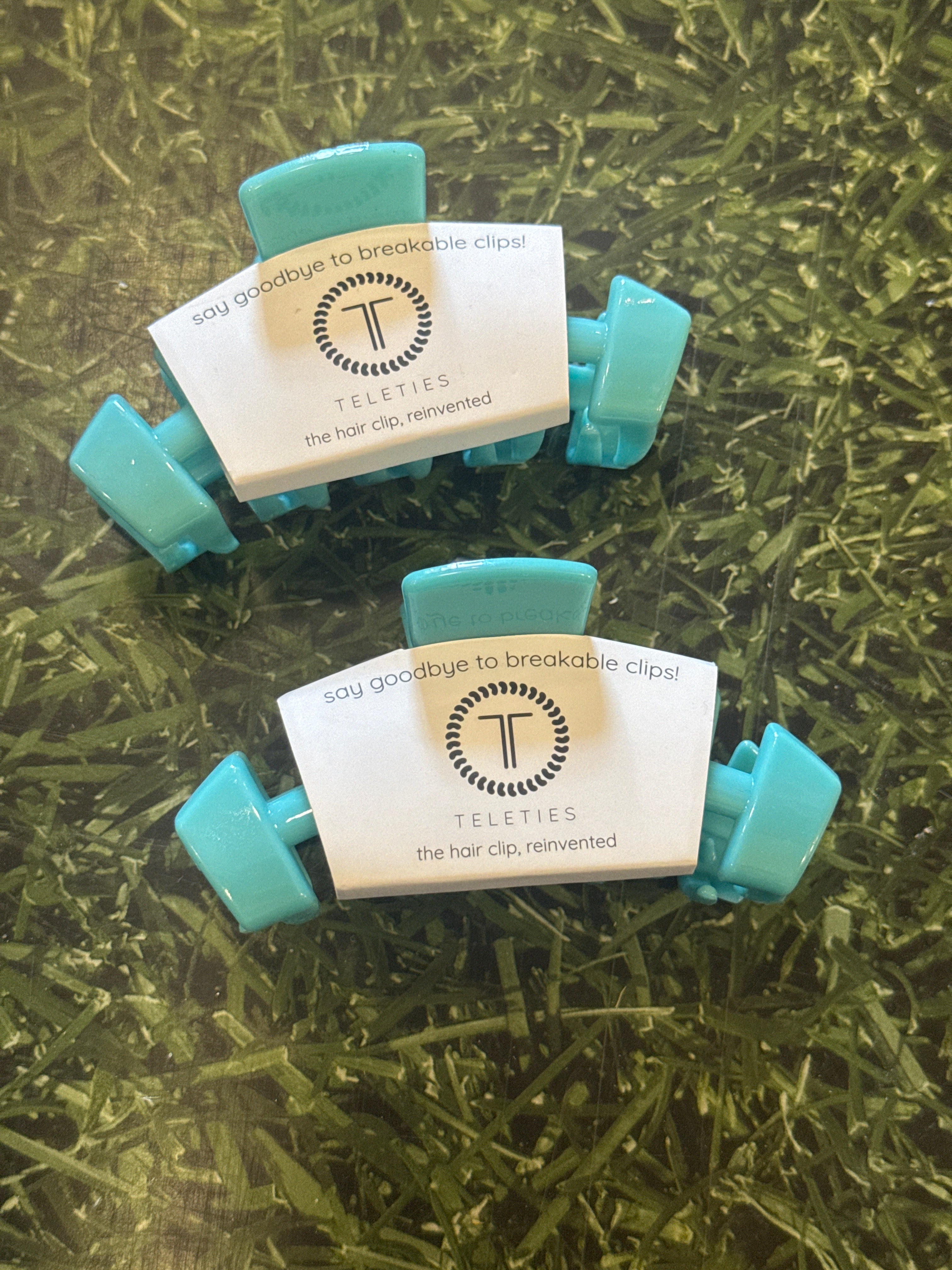 TELETIES HAIR CLIP - MEDIUM - BABY BLUE