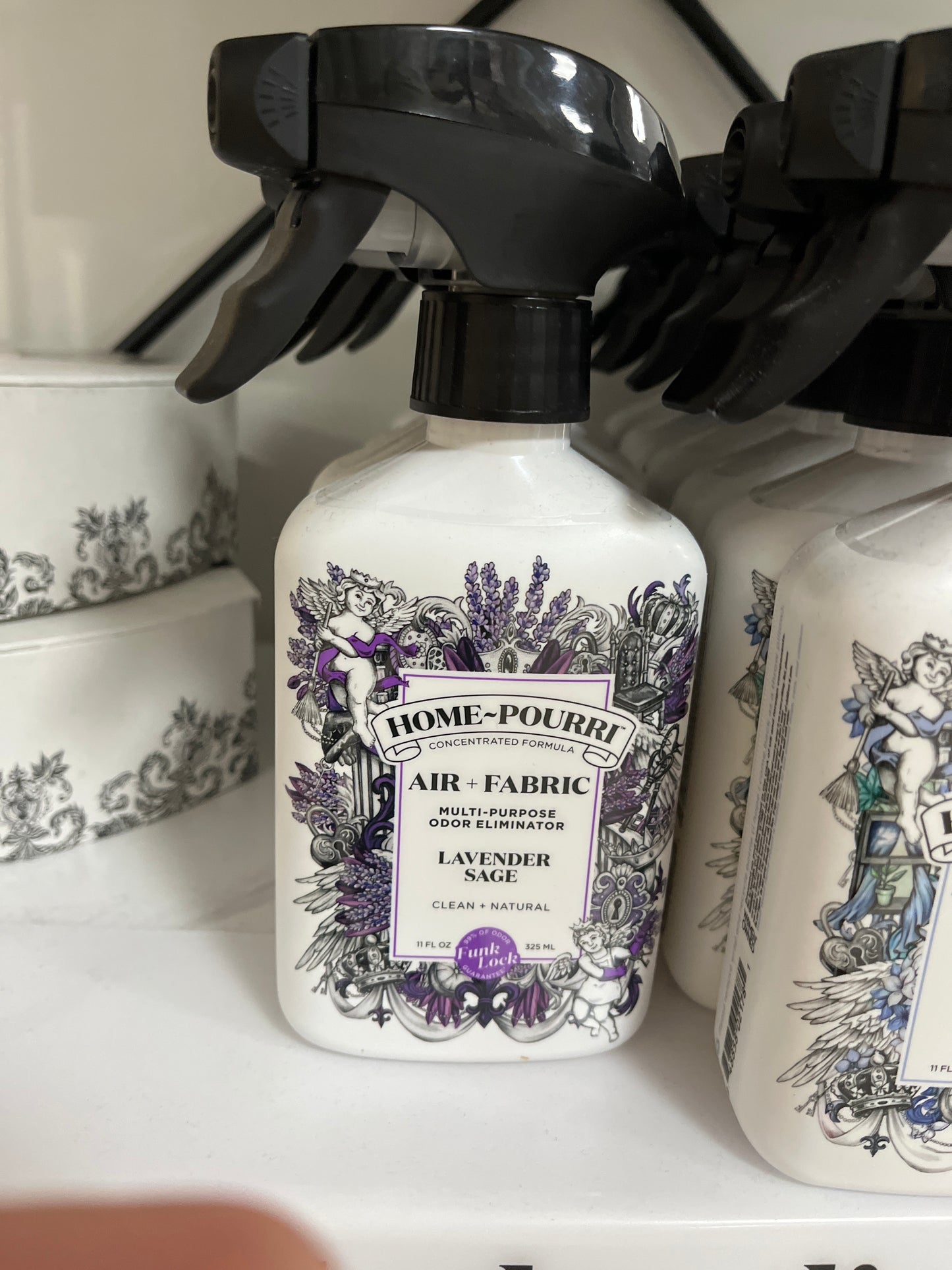 HOME-POURRI AIR+FABRIC SPRAY - LVNDR SAGE 11OZ
