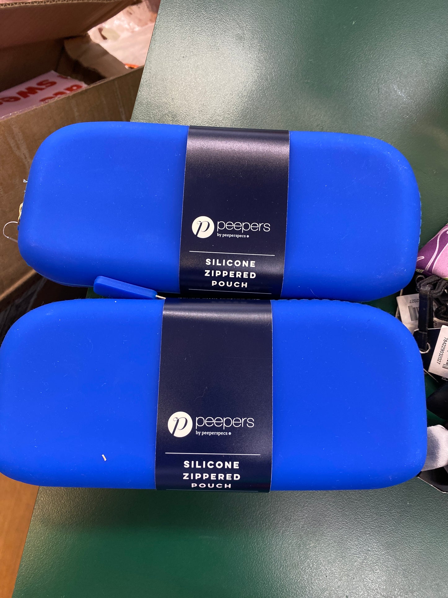 SILICONE EYEWEAR CASE - COBALT