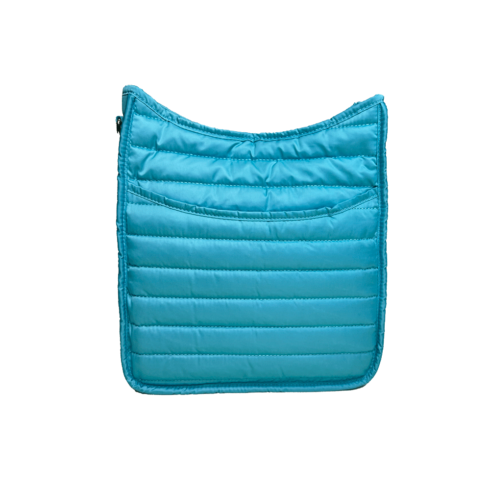 Everly Quilted Puffy Messenger-ASSORTED