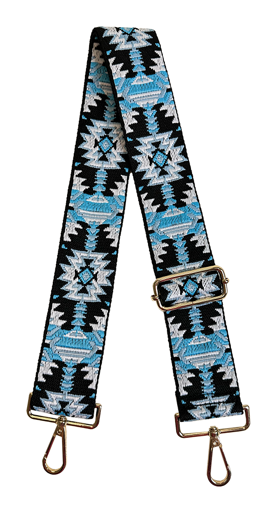 2" "Tribal" Embroidered Bag Strap-ASSORTED