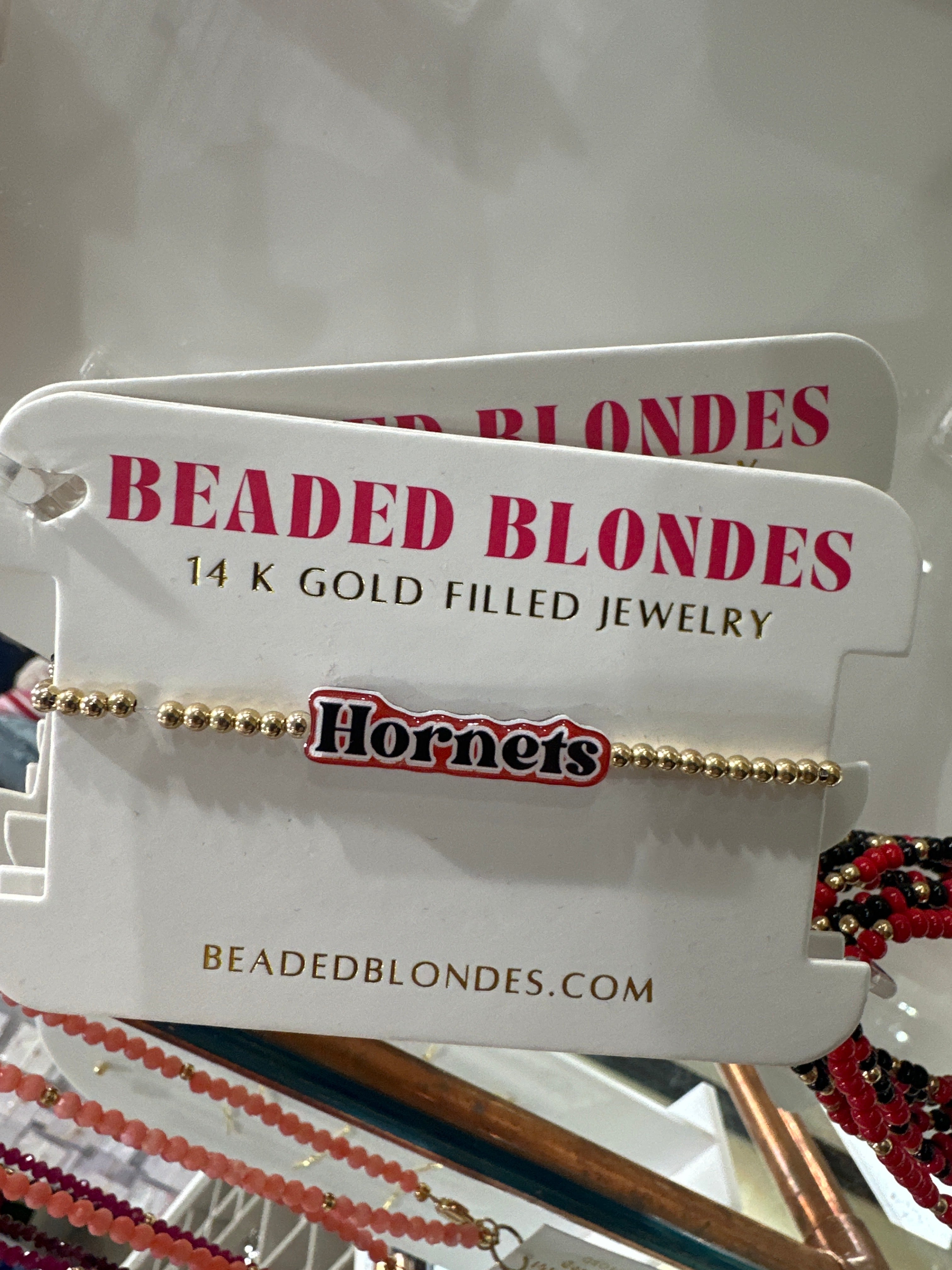 HORNETS BRACELET - GOLD