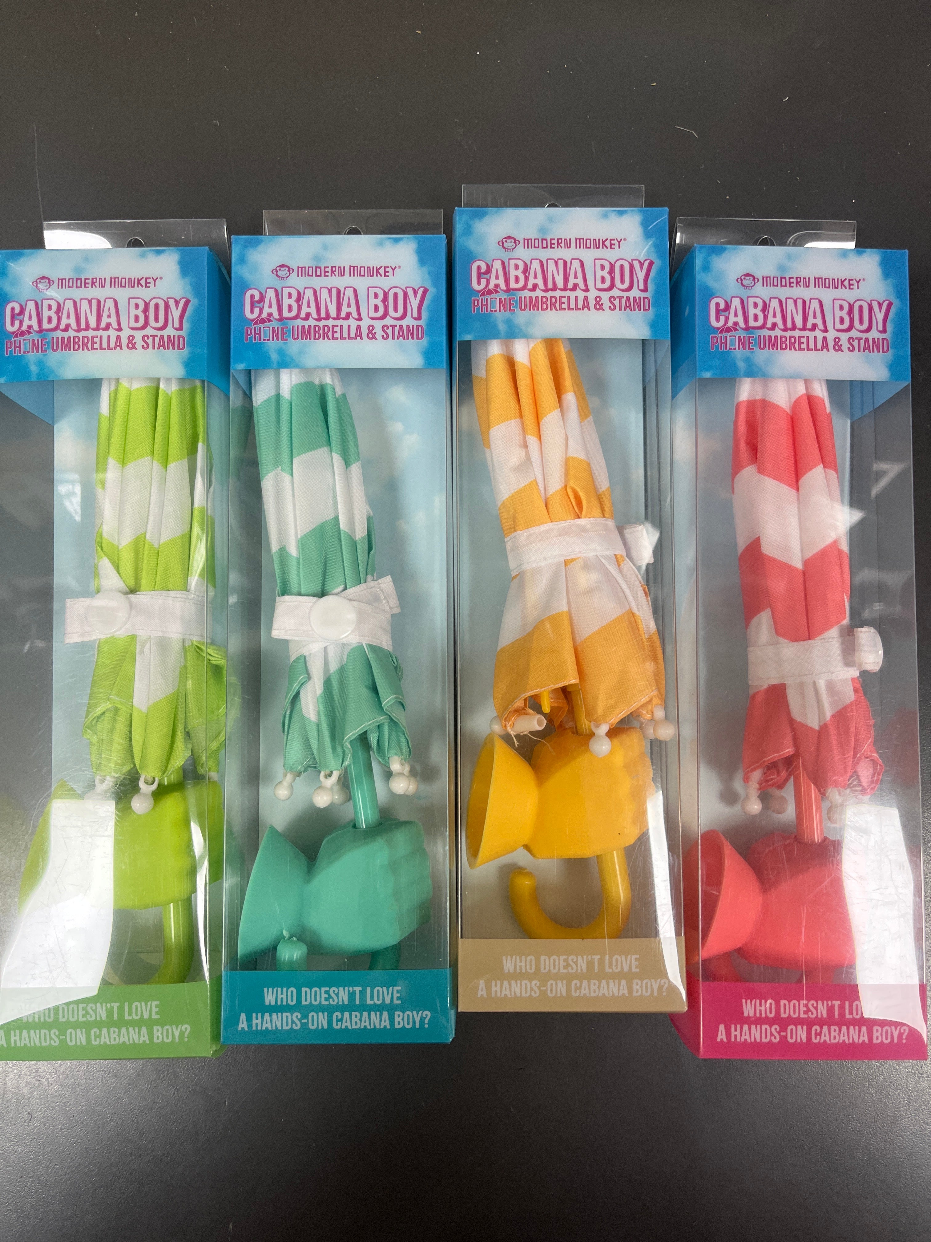 MODERN MONKEY CABANA BOY PHONE UMBRELLA