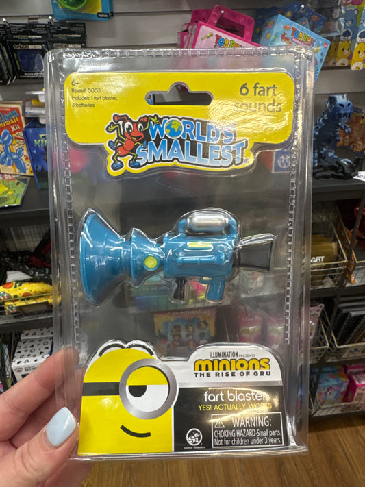 WORLD'S SMALLEST MINION FART GUN