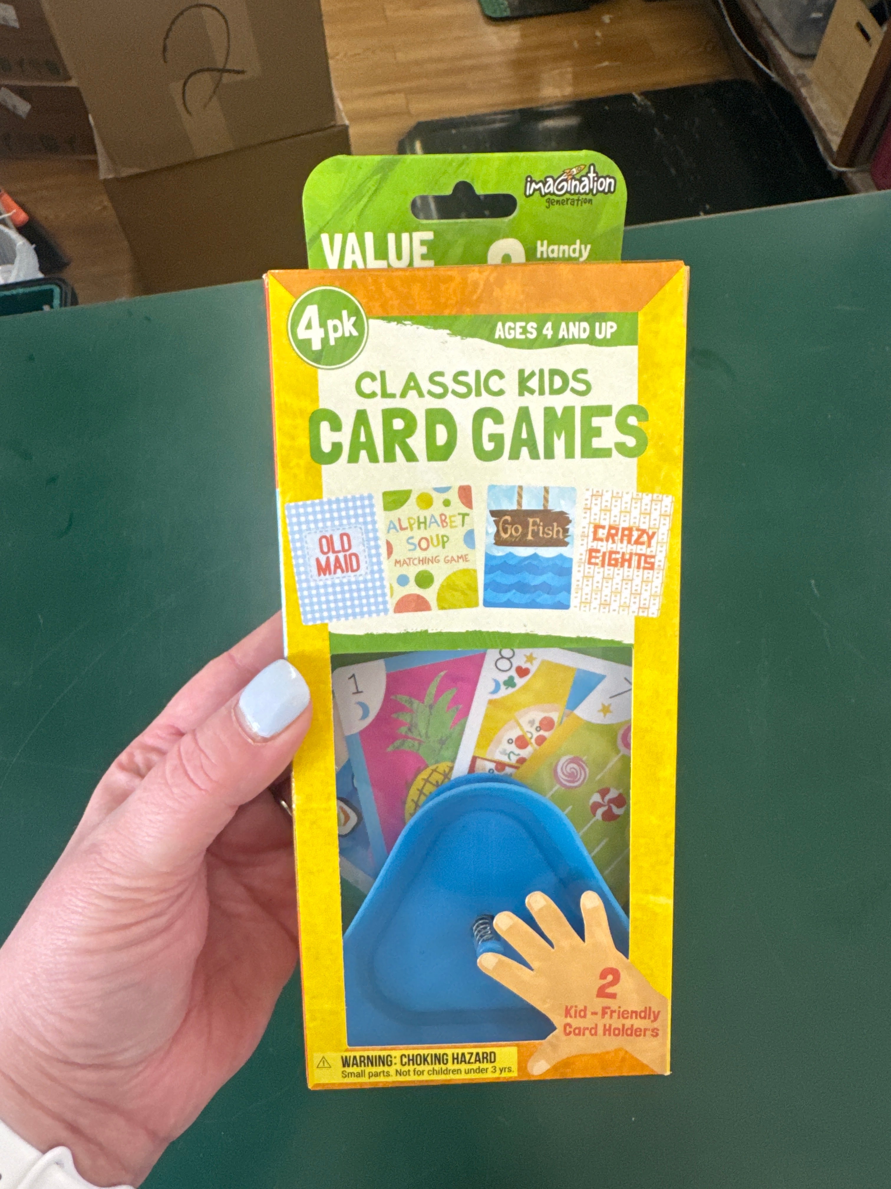 4PK CLASSIC KIDS CARD GAMES