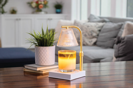 Gold Luna Candle Warmer Lamp