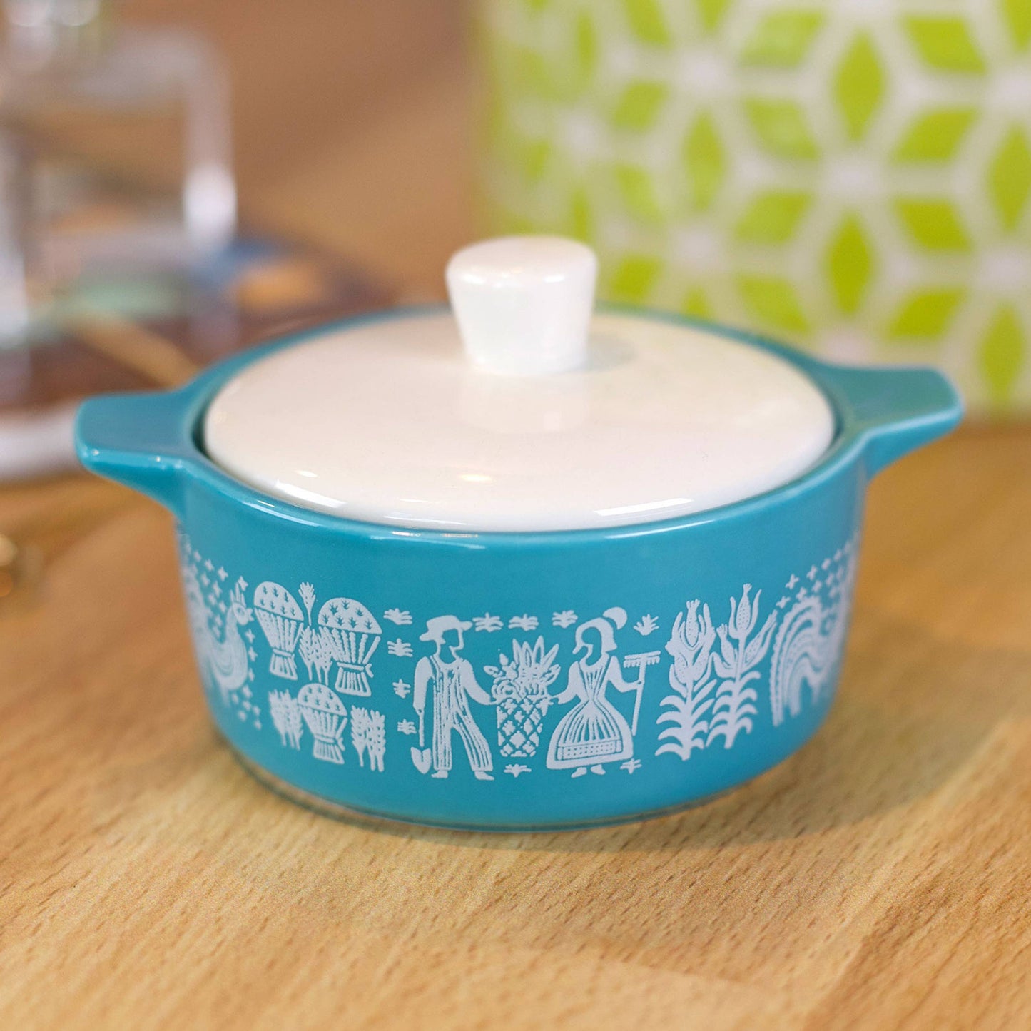 BUTTERPRINT CERAMIC TRINKET BOX