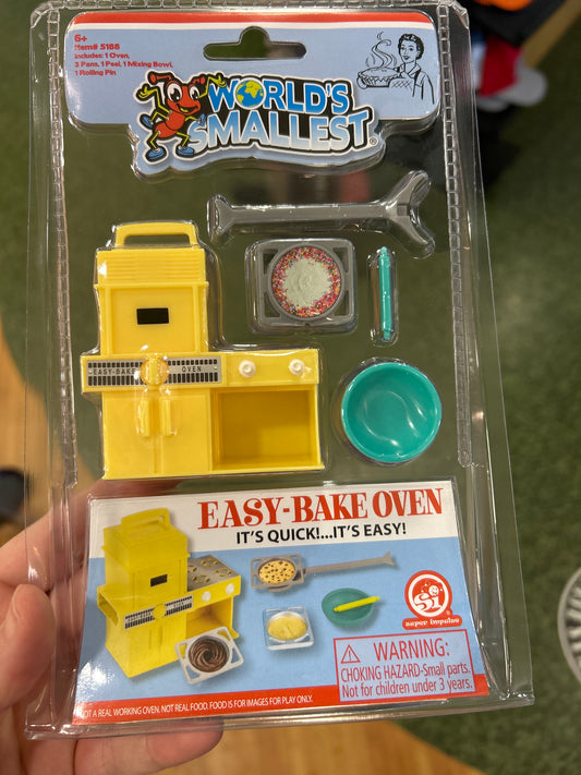 WORLD'S SMALLEST EASY-BAKE OVEN