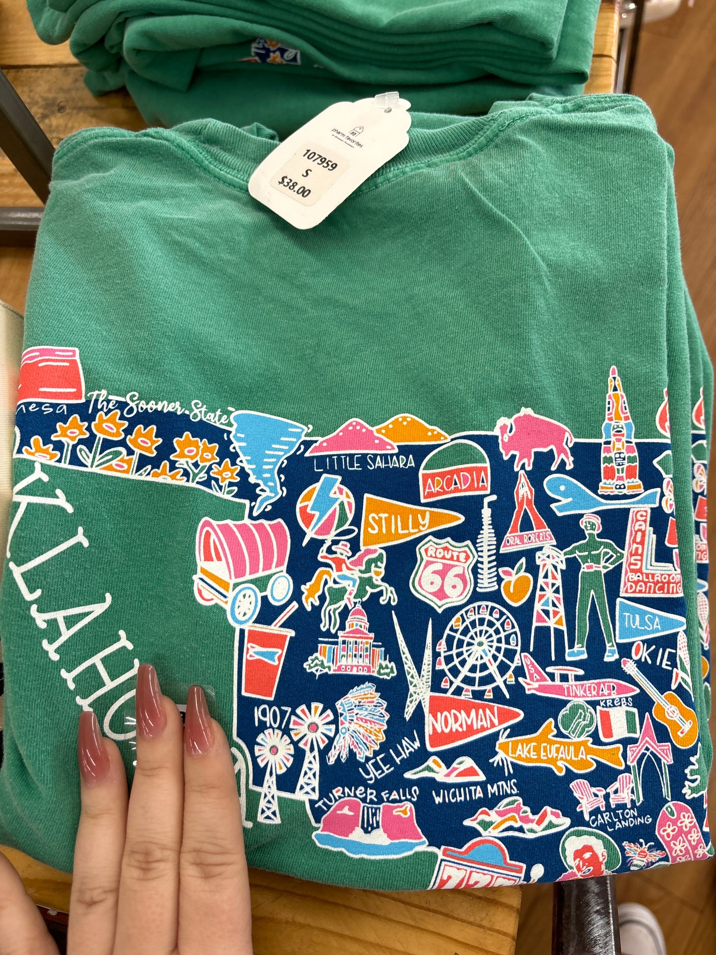 OKIE TSHIRT - GRASS GREEN - Pharm Favorites by Economy Pharmacy