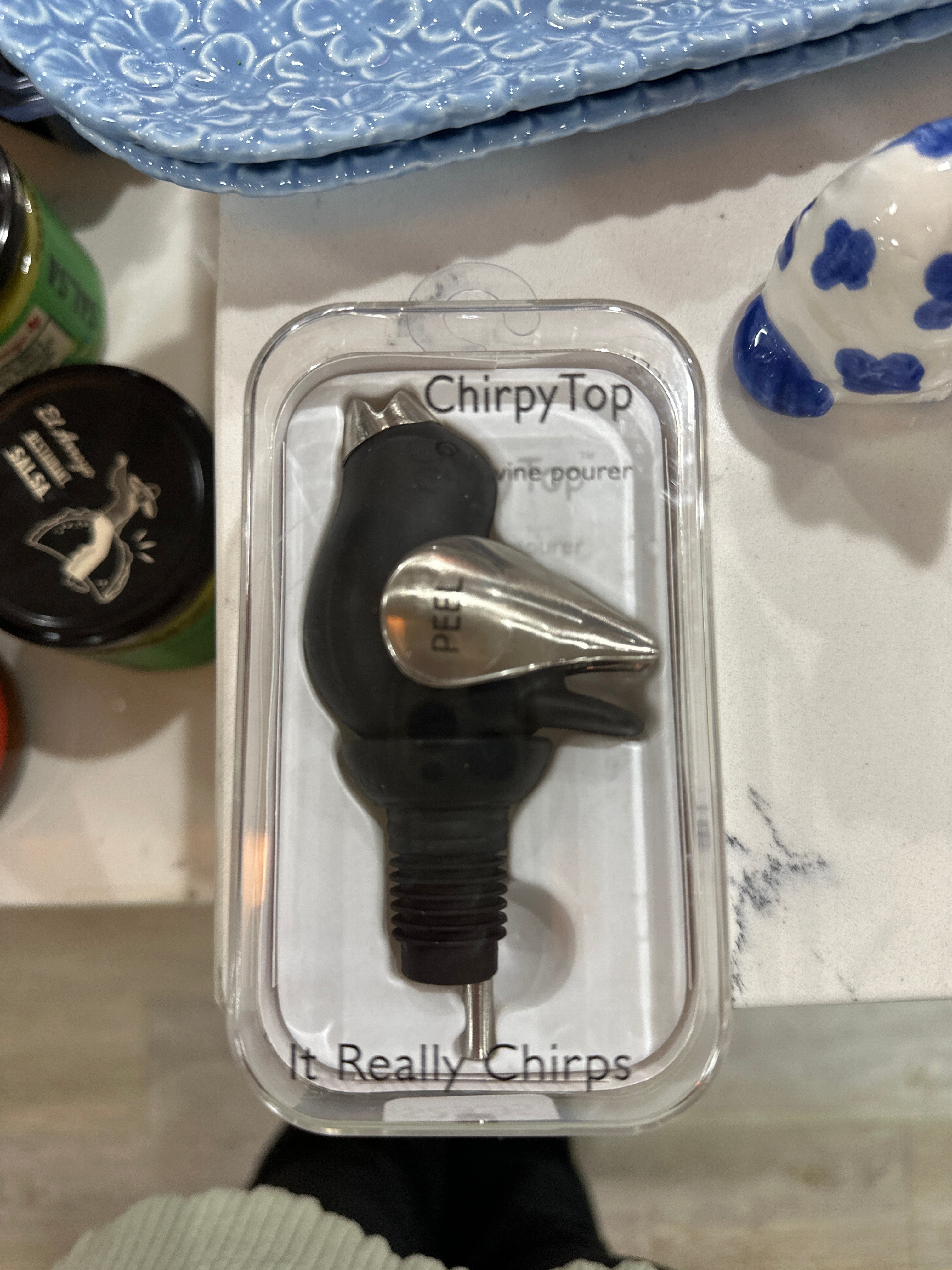 CHIRPY TOP - BLACK/CHROME – Pharm Favorites by Economy Pharmacy