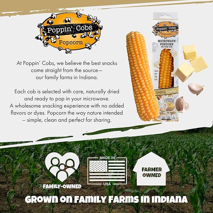 Movie Night Variety Pack of Popcorn on the Cob - Gift Set