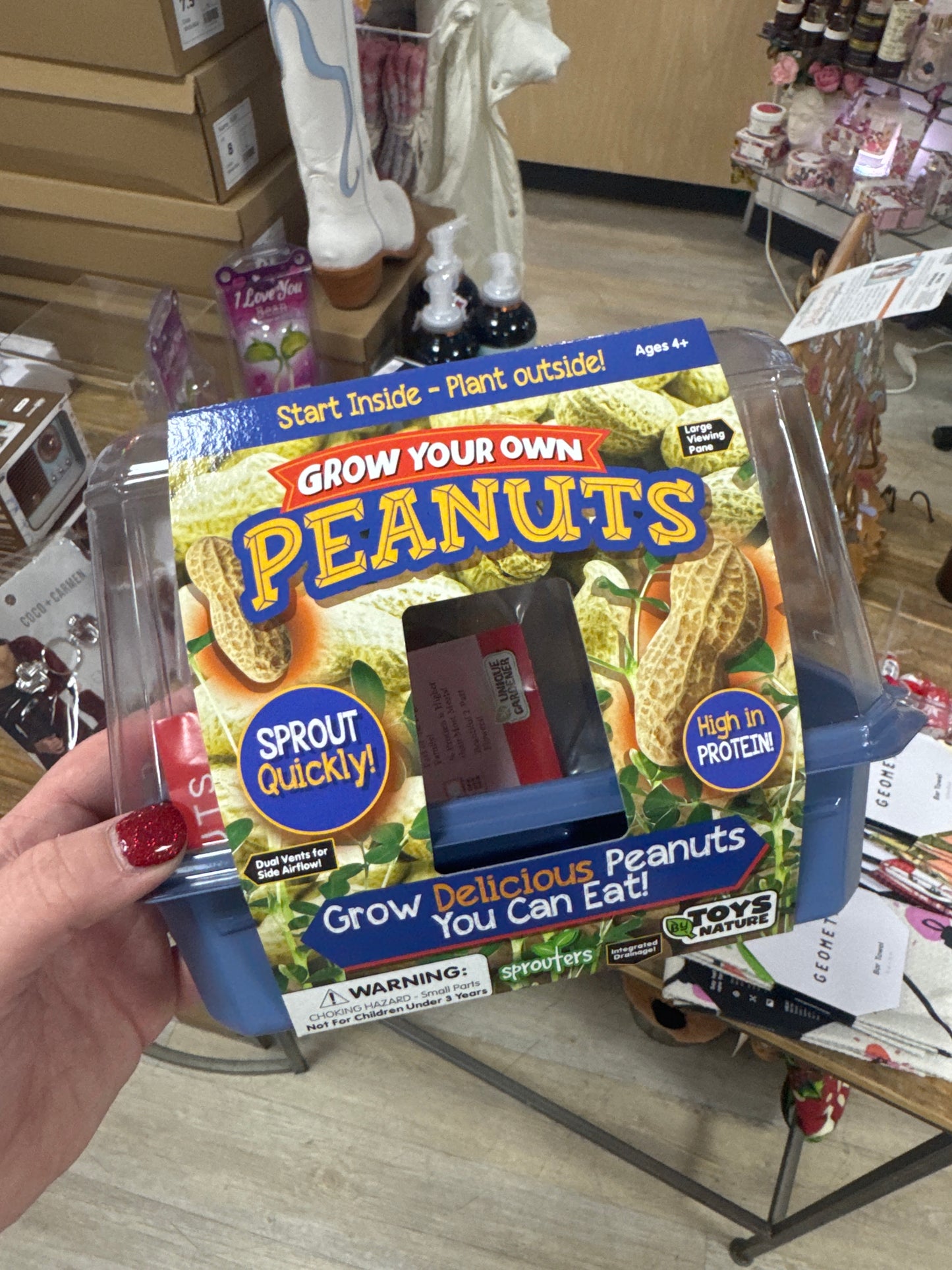 GROW YOUR OWN PEANUTS