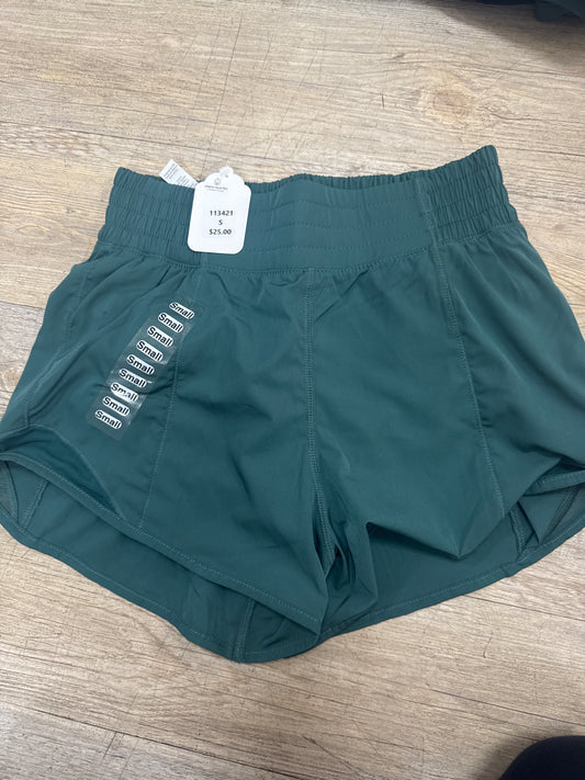 ACTIVE SHORTS W/MESH - EVERGLADE GREEN