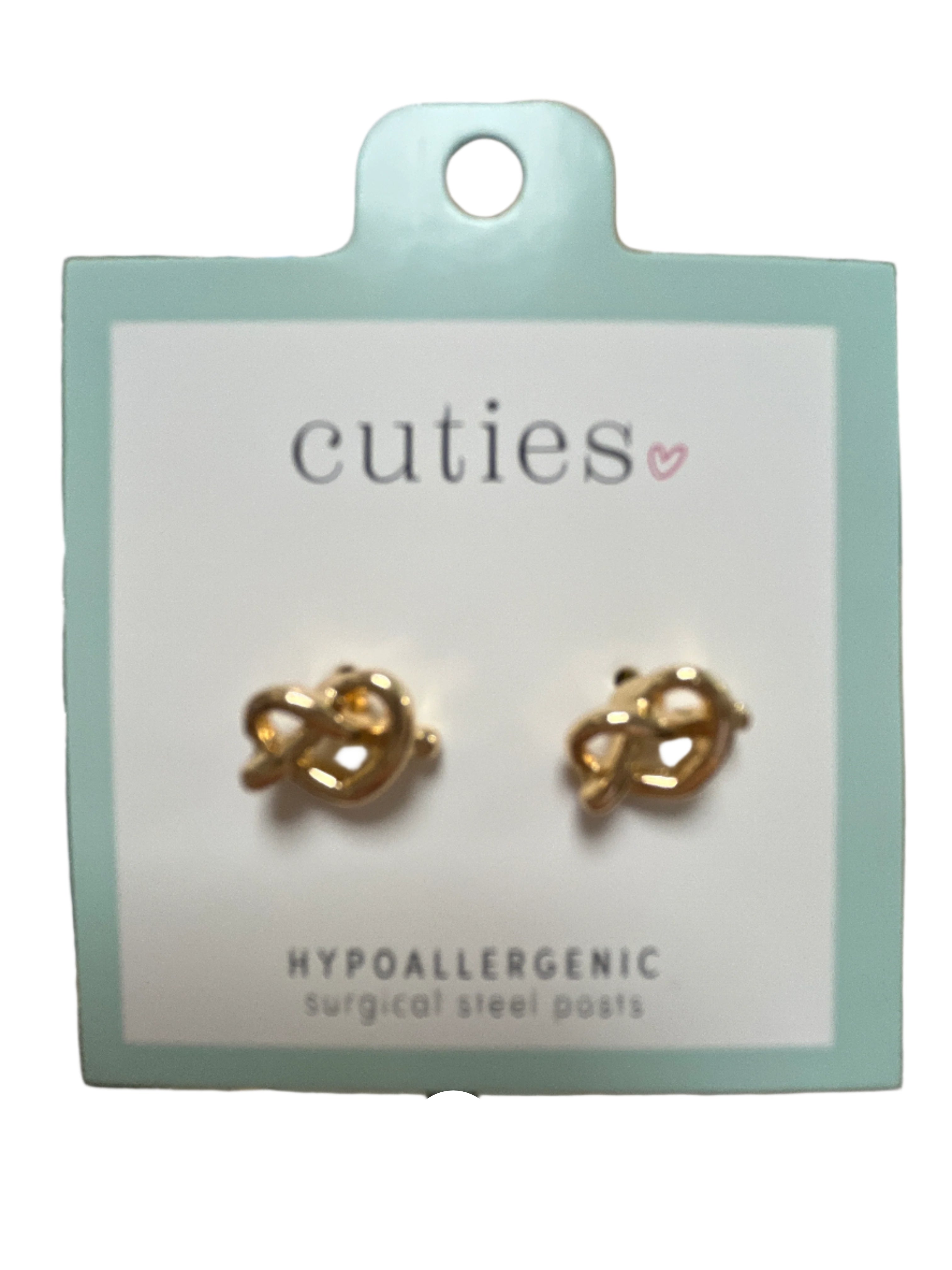 HEART WITH A TWIST EARRINGS