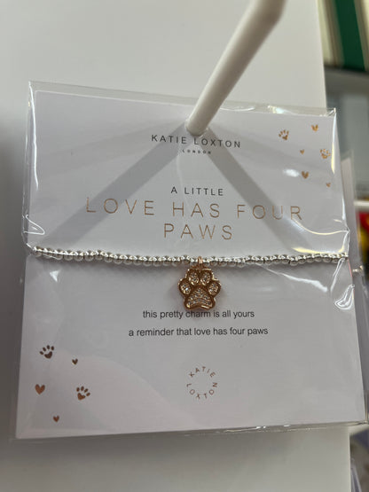 A LITTLE BRACELET - LOVE HAS FOUR PAWS