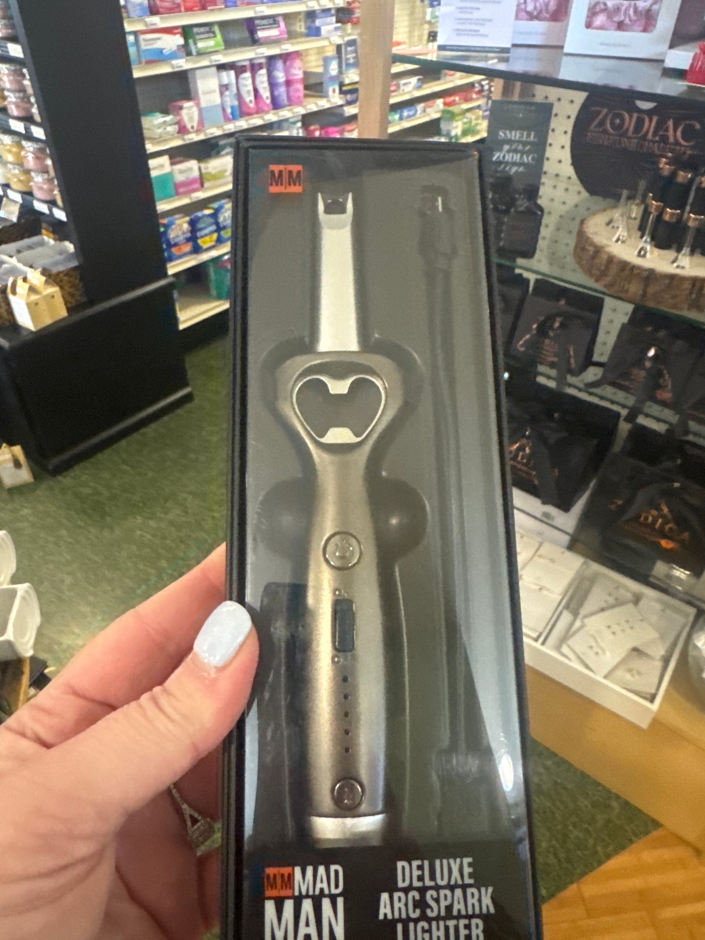 DELUXE ARC SPARK LIGHTER - GRAY