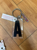 MARQUEE LETTER KEYCHAIN - A
