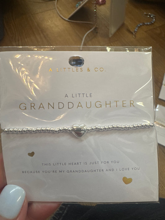 A LITTLE BRACELET - GRANDDAUGHTER