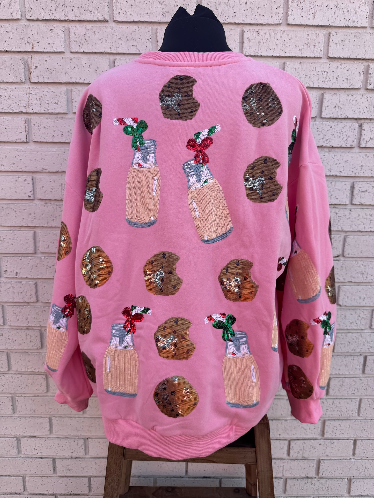 Light Pink Milk & Cookies Sweatshirt