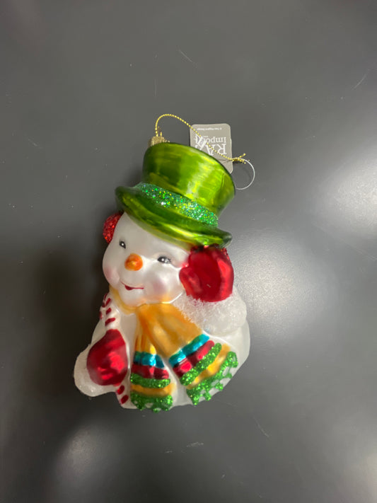 SNOWMAN ORNAMENT