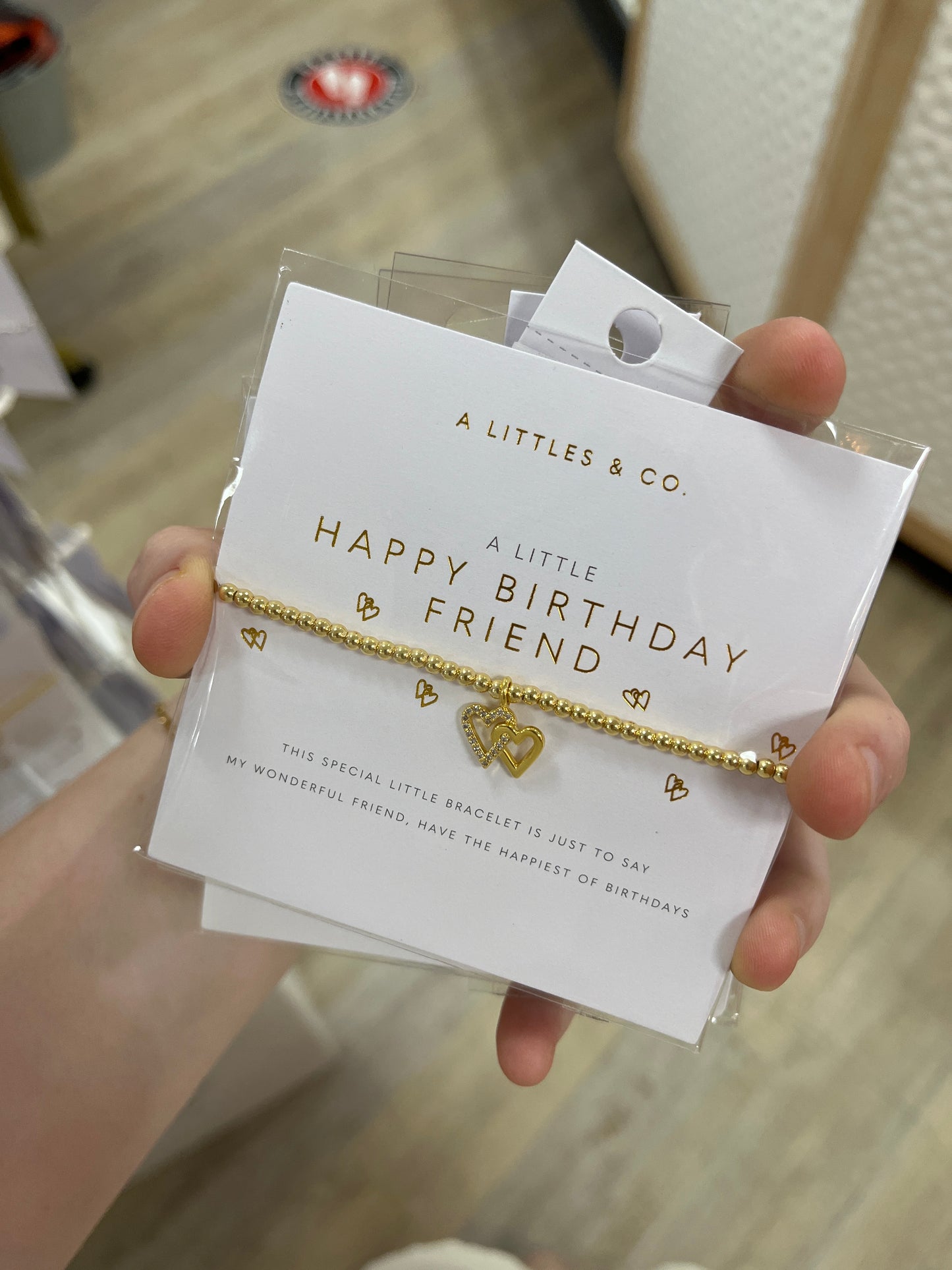 A LITTLE HAPPY BIRTHDAY FRIEND