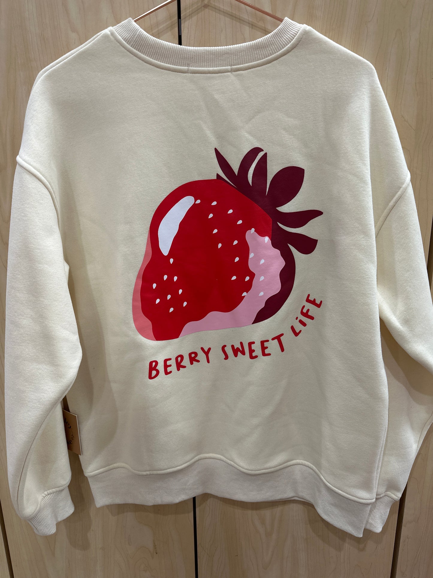 MAKE YOUR LIFE BERRY SWEET CREWNECK