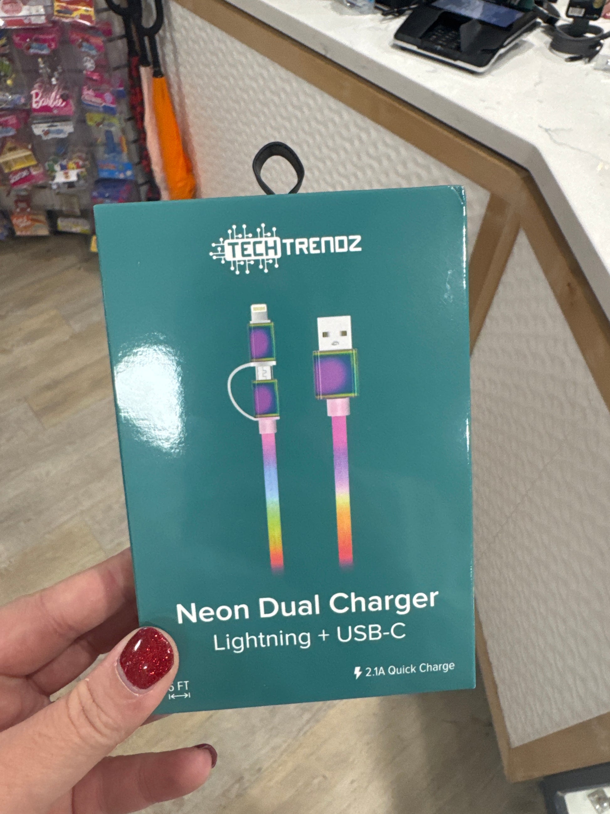 2-IN-1 RAINBOW CABLE - Pharm Favorites by Economy Pharmacy