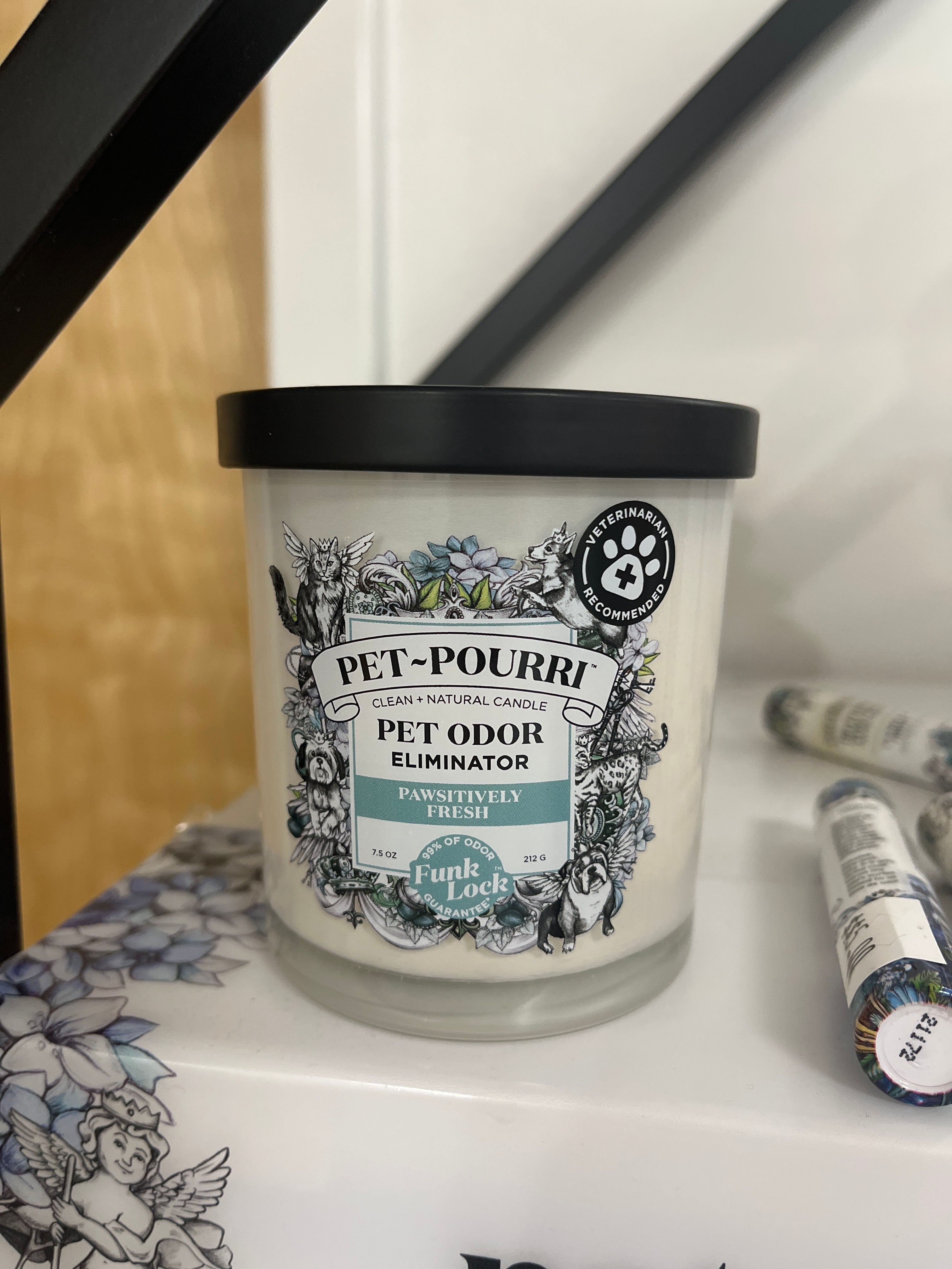 PET POURRI - 7.5 OZ - PET ODOR ELIMINATOR CANDLE