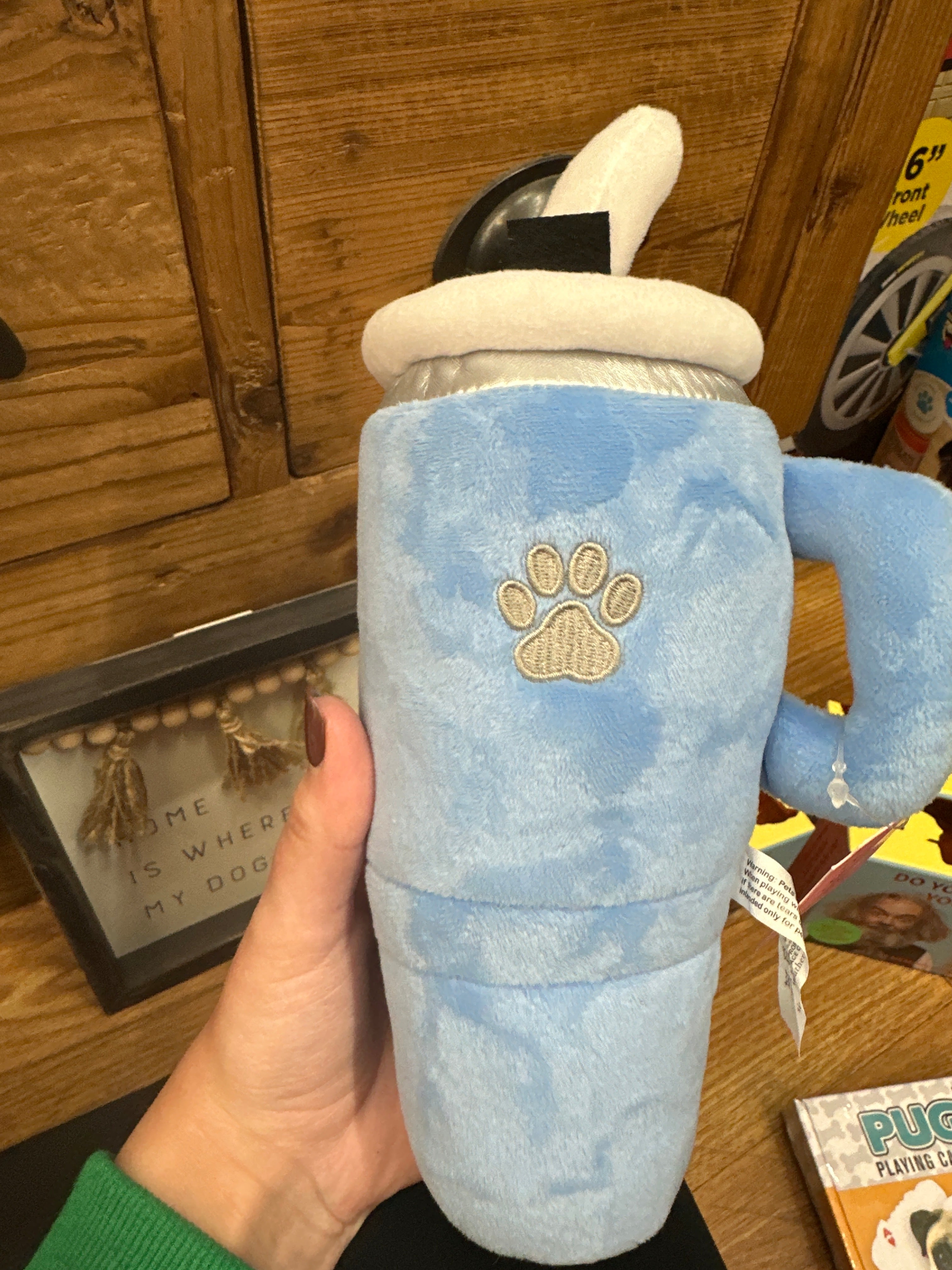 PET TOY - BLUE TUMBLER