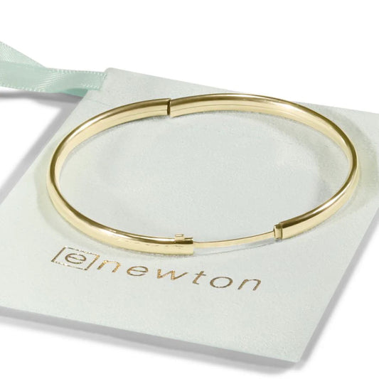 CHERISH GOLD BANGLE BRACELET SMALL