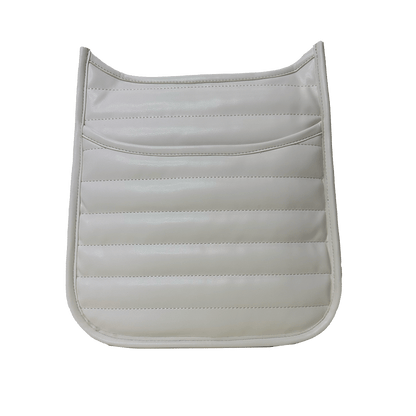 Sarah Quilted Faux Leather Messenger