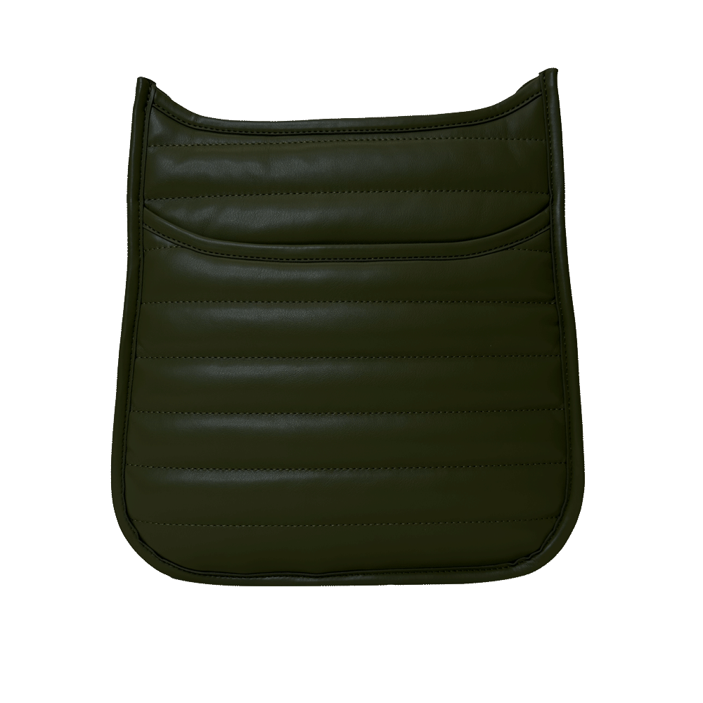 Sarah Quilted Faux Leather Messenger