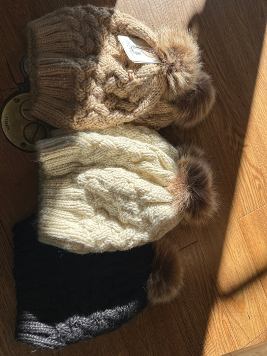 ZOEY SHERPA BEANIE