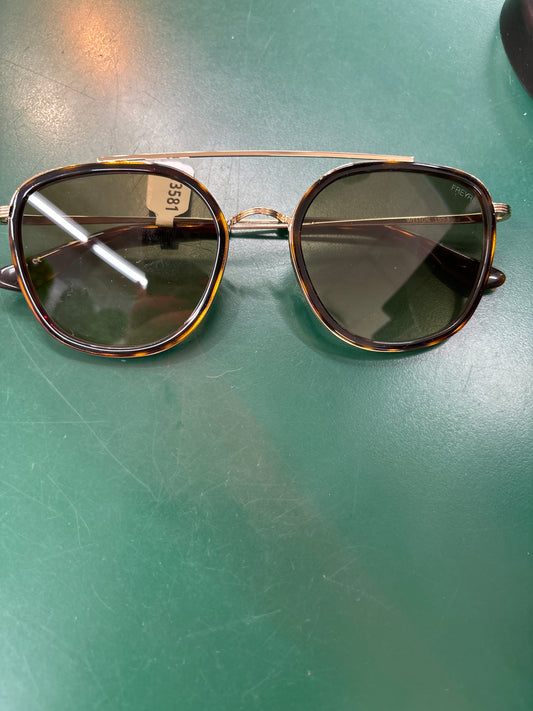 FREYRS SUNGLASSES- WESTON- TORTOISE/GREEN