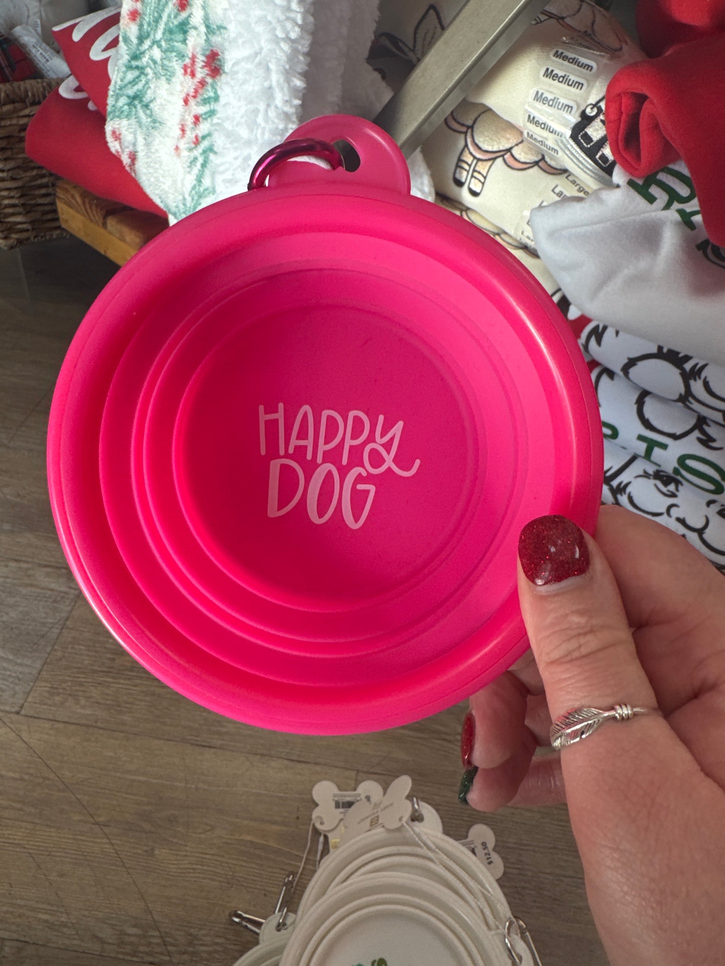 PET BOWL HAPPY DOG