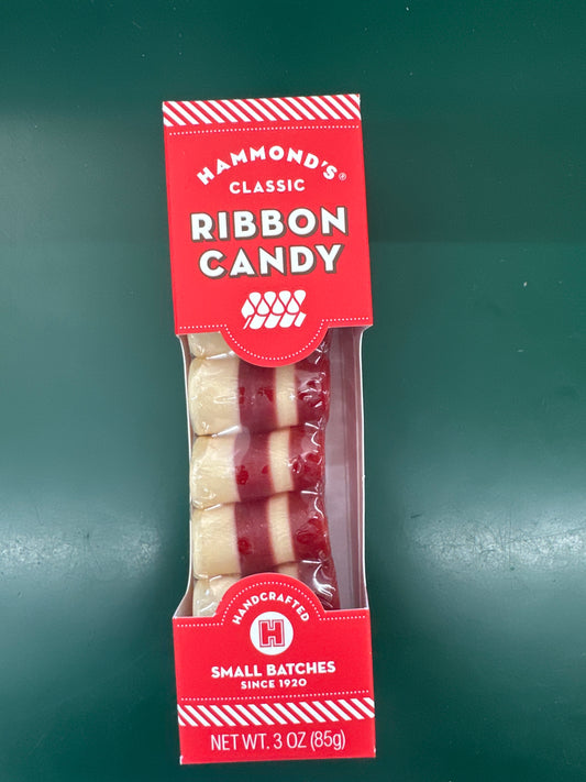 PEPPERMINT RIBBON CANDY - 3OZ