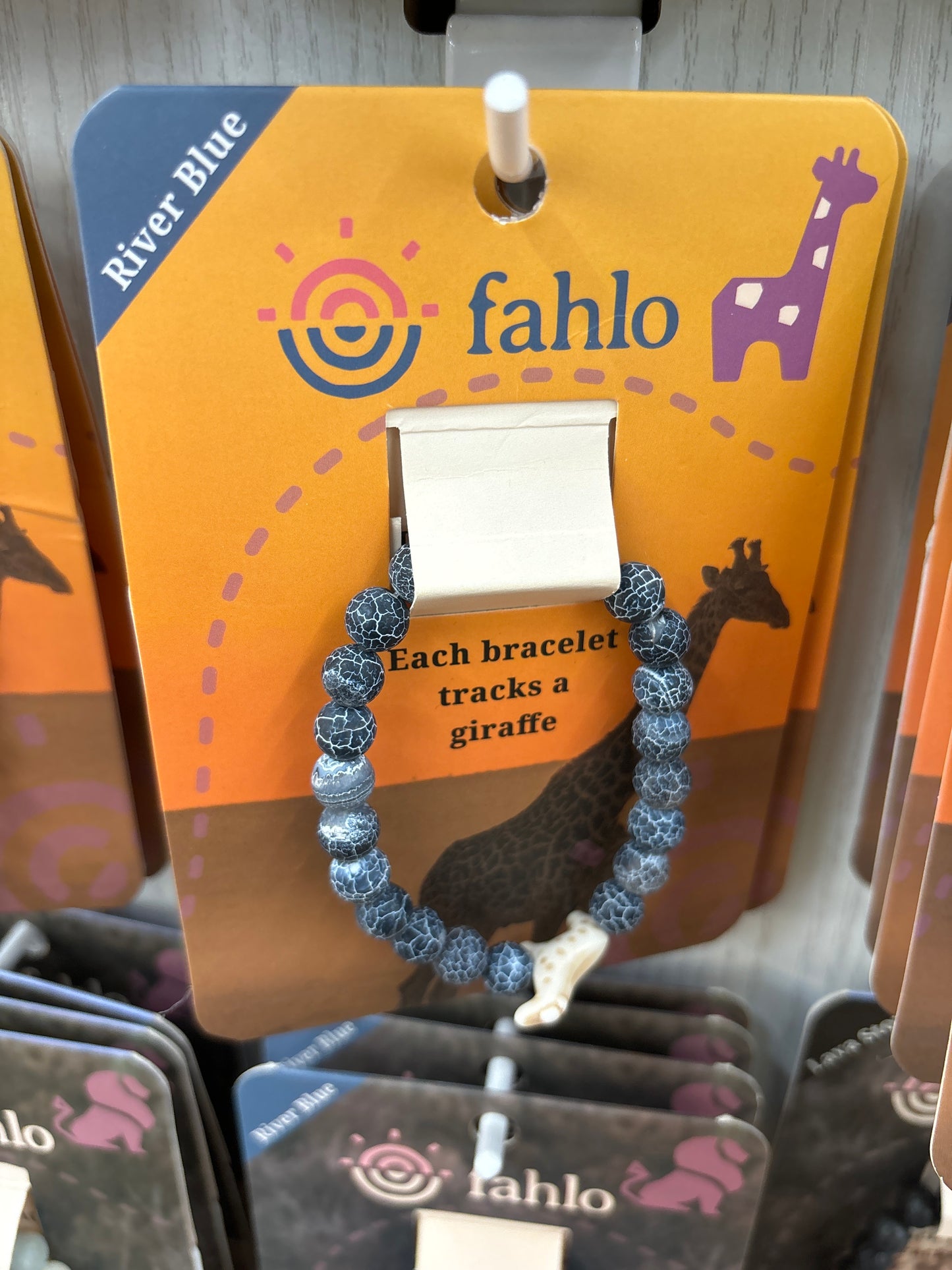 THE VOYAGE BRACELET- RIVER BLUE - GIRAFFE - Pharm Favorites by Economy Pharmacy